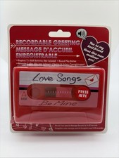 Mix Tape Valentine Day Cassette Recorder RED