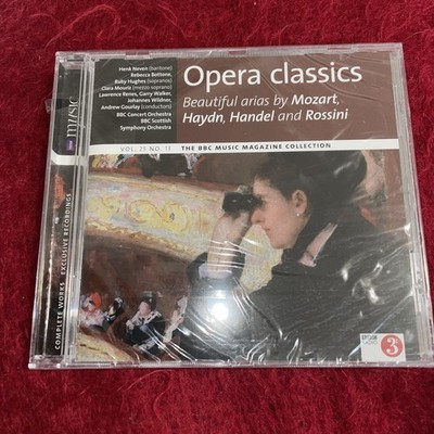 OPERA CLASSICS - BEAUTIFUL ARIAS BY MOZART, HAYDN, HANDEL & ROSSINI   NEW BBC CD