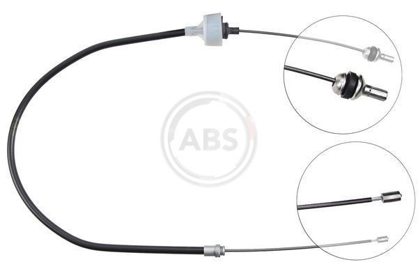 A.B.S. K23880 Seilzug, KupplungsbetäTigung FüR Renault-image