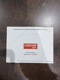 Darkwing Duck Nintendo NES Manual Only!