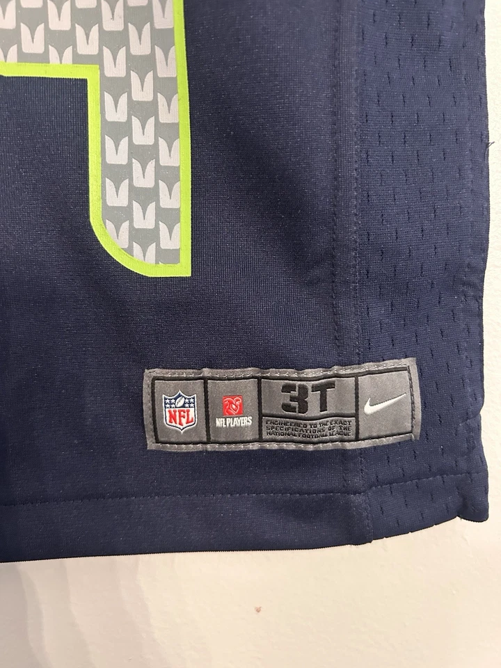 Camiseta deportiva de los Seahawks para niños pequeños 3t Foto 2 de 3