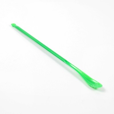 10PCS 198mm Length Plastic Medicinal Ladle Spoon Double Head For Lab   *yt