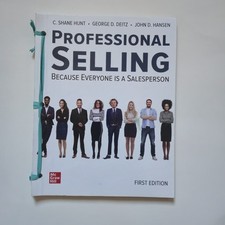 Professional Selling Loose Leaf 1st Ed Hunt D...