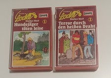 Europa Tom & Locke Hörspiel Kassette, Folge 1 & 2 Hundejäger & Terror, MC