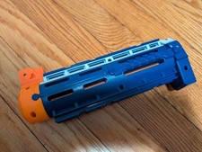 Nerf N-Strike Elite Blue  Orange Retaliator Barrel Extension C-044B 2007 Hasbro