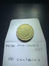 2002 Mexico 50 Centavos Actual Coin (#1177)