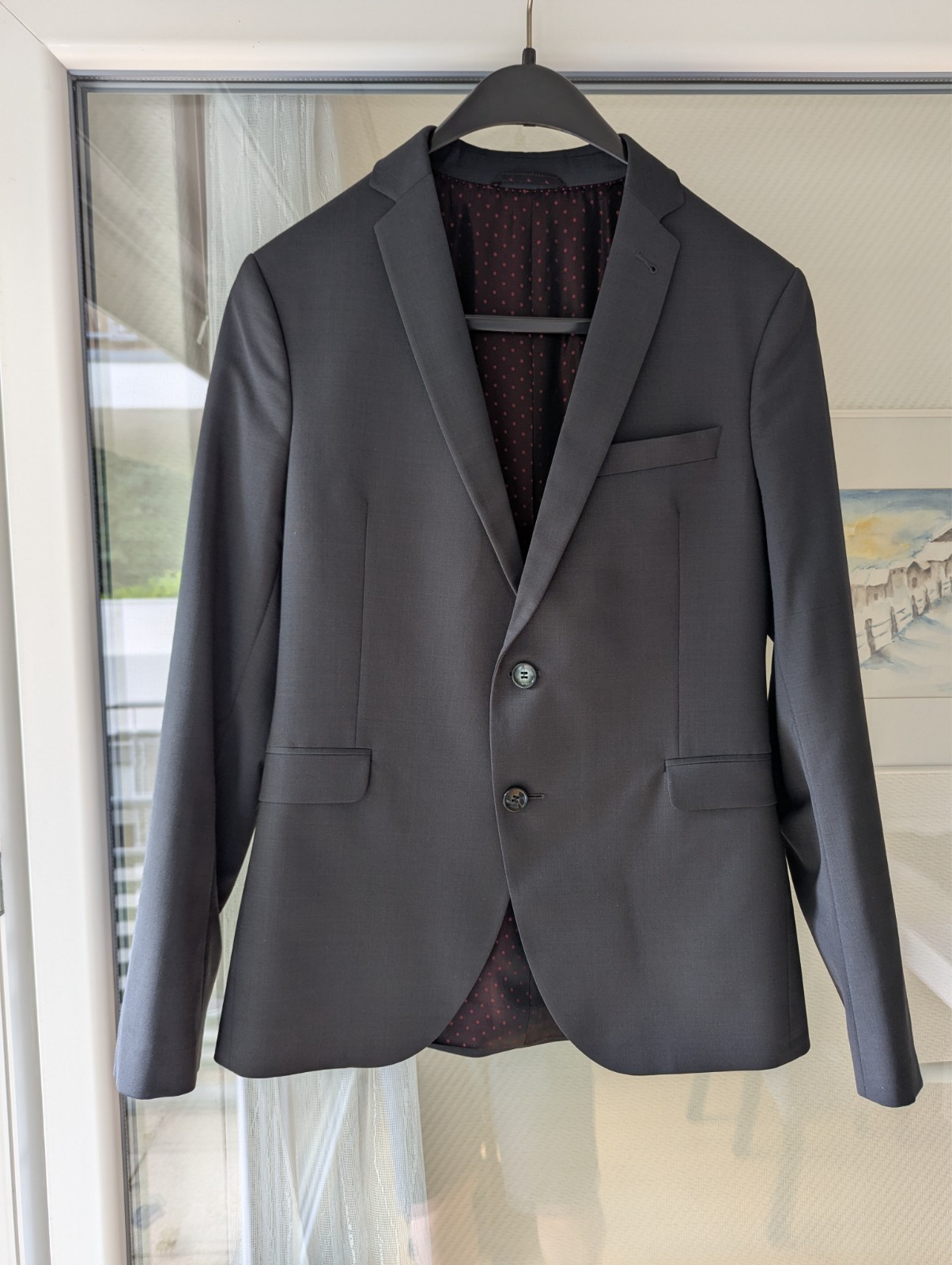 Cinque Cipuletti Anzug | Dunkelgrau | Größe 44 / 46 slim fit | TOP Zustand