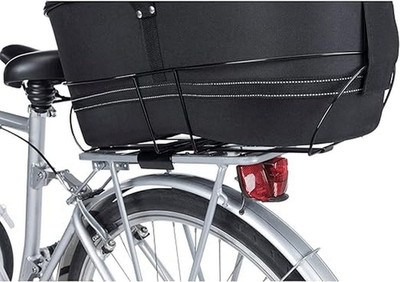 TRIXIE Fahrradkorb Long Für Hunde Bis 8 Kg 29 × 49 × 60 Cm - Langer Hundefahrrad