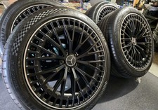 Oem 21 Mercedes Eqs53 Amg Eqs580 Eqs450 Eqs500 Black Wheels Rims Tires 3185obo