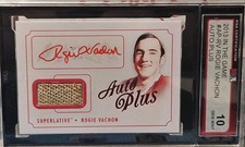 2013 ITG Superlative Rogie Vachon Auto Plus Game Used Stick 🚨🚨🚨 KSA 10