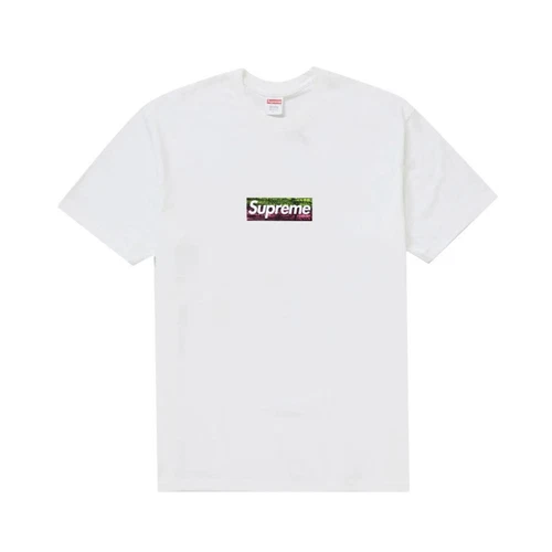 Tee shirt Supreme Los Angeles Fire Relief Box Logo Blanc Medium *CONFIRMÉ*
