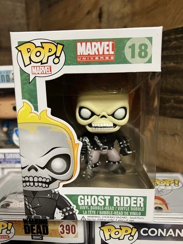 Funko Pop!  Ghost Rider #18, Avengers, Authentic OG, NICE!!