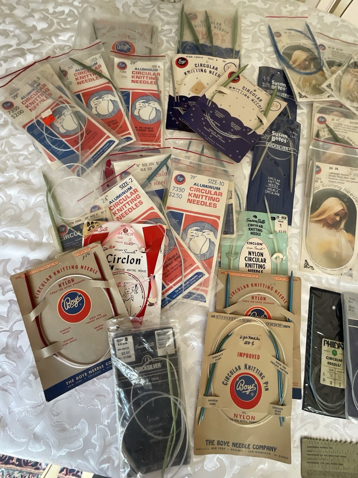 Lot of NEW And Used Knitting Needles -  In The Box - Assortment #2