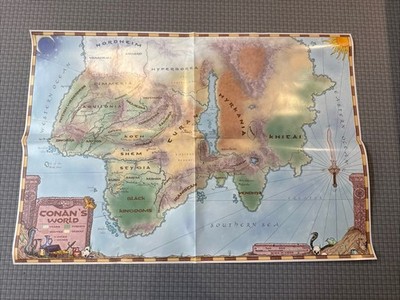 CONAN: The Board Game WORLD MAP Monolith