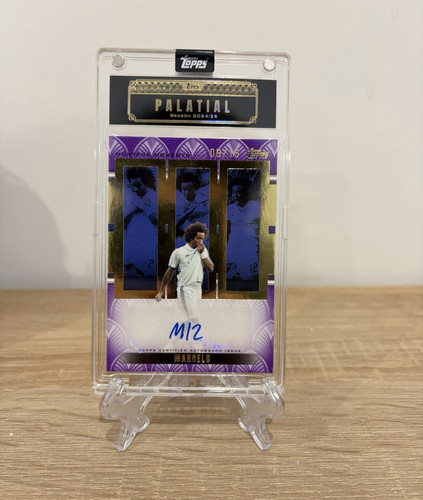Topps Palatial 2024/25 Marcelo Auto 9/15 Real Madrid Montage Moments