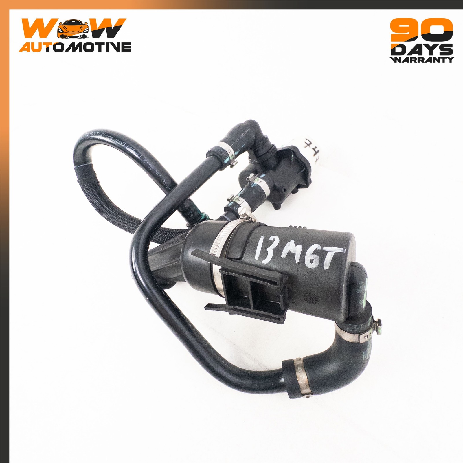 03-19 MASERATI GRANTURISMO FUEL TANK VAPOR EMISSION RESERVOIR VALVE ASSEMBLY OEM