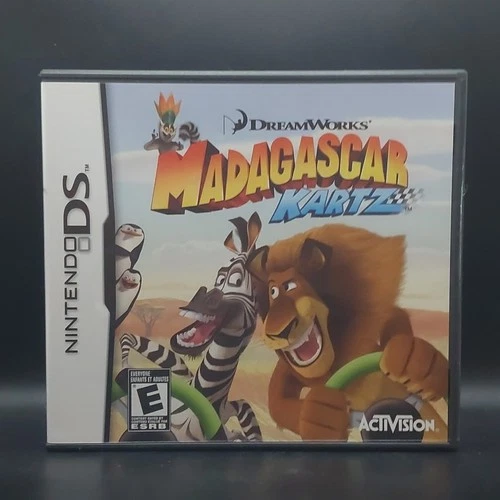 Madagascar Kartz (Nintendo DS, 2009) CIB VG Complete