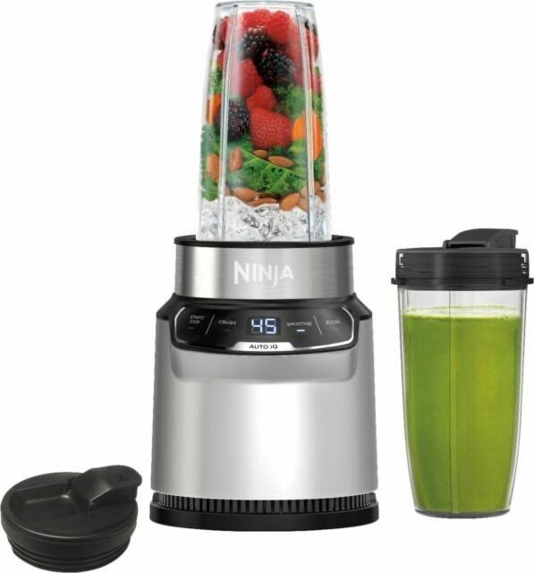 NEW! Ninja Nutri-Blender Pro with Auto IQ, 1000 Watts, Perso