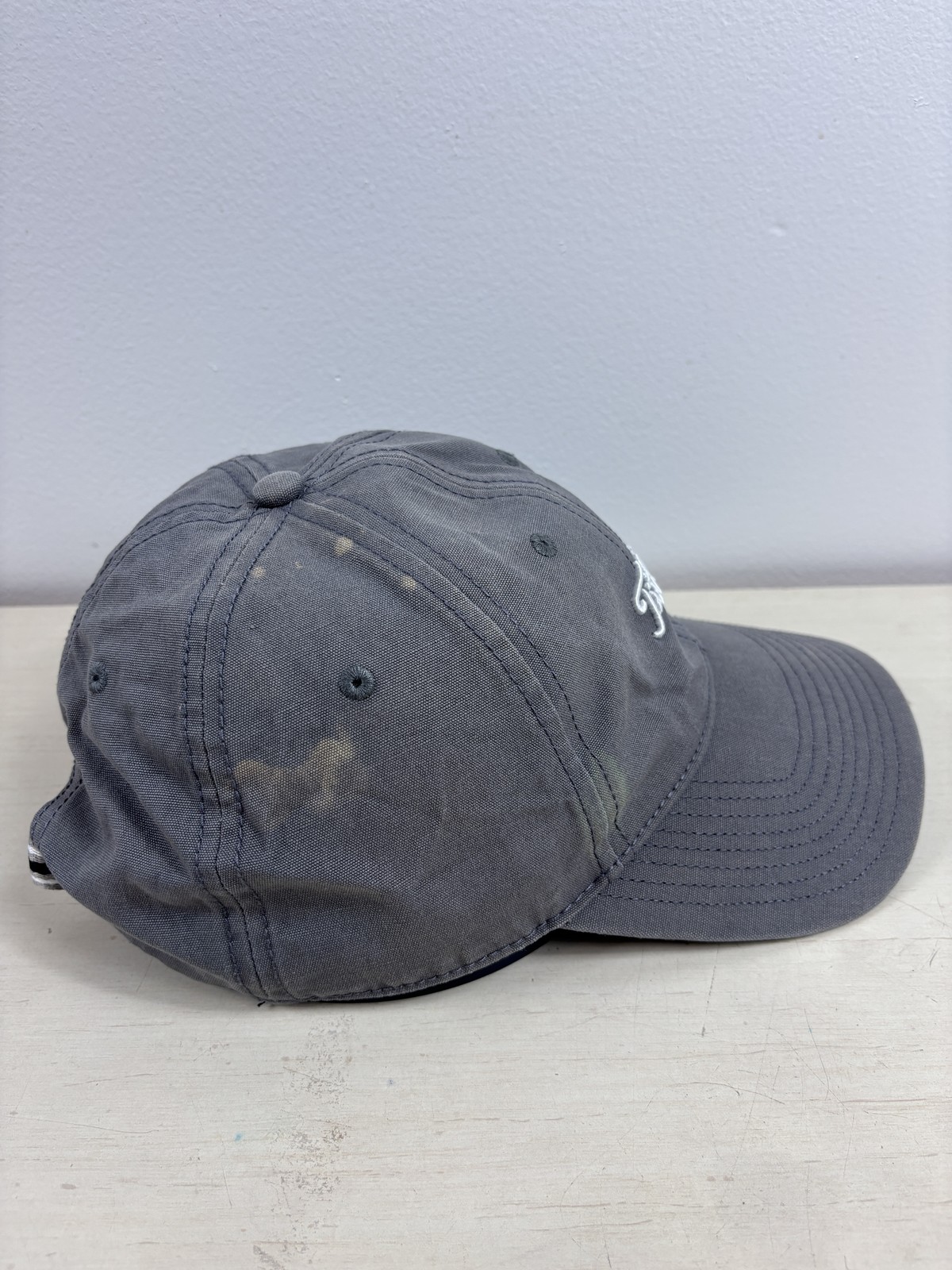 Titleist Hat Strap back Cap Gray Adjustable Cotto… - image 5