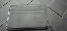 Authentic Men's Executive Slim Card Case Wallet Exc Excellent Condition