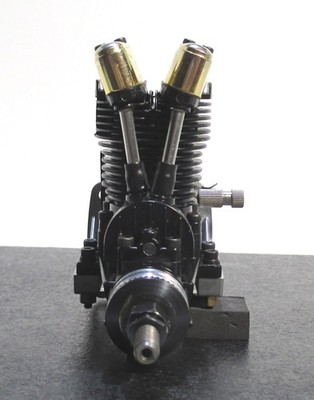 SAITO FA-56B GK 9.18cc Hemi Head 4 stroke glow engine with muffler