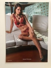 AFFICHE POSTER LINGERIE AMBRA PAPIER GLACE