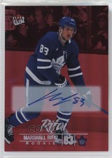 2024-25 Fleer Ultra Rookies Red Rainbow Foil 12/50 Marshall Rifai #237 Auto 0me2