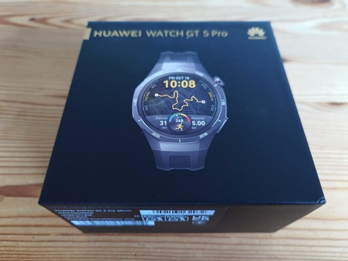 Huawei Watch GT5 PRO 46 mm  Black  Touchdisplay IOS + Android