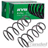 2X KYB K-FLEX Fahrwerksfedern Vorne Passend FÜR CitroËN C8 Peugeot 807