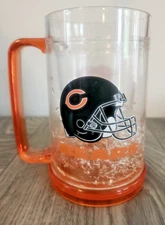 Chicago Bears Official NFL Crystal Freezer 16 oz Mug