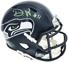 Devon Witherspoon Auto Signed Seattle Seahawks Blue Speed Mini Helmet MCS Holo