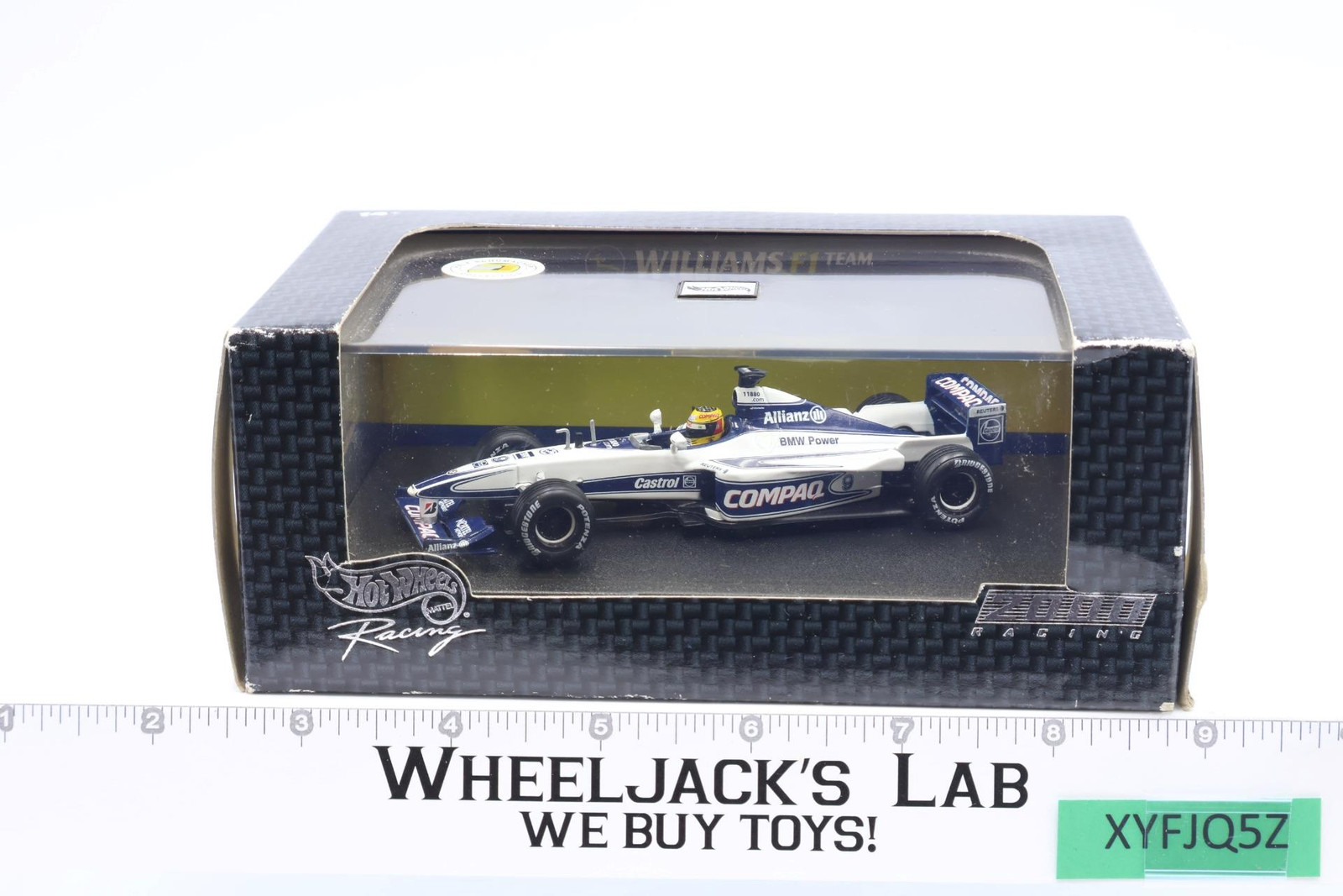 Ralph Schumacher Williams F1 Team 2008 Hot Wheels Racing NEW in Box MISB