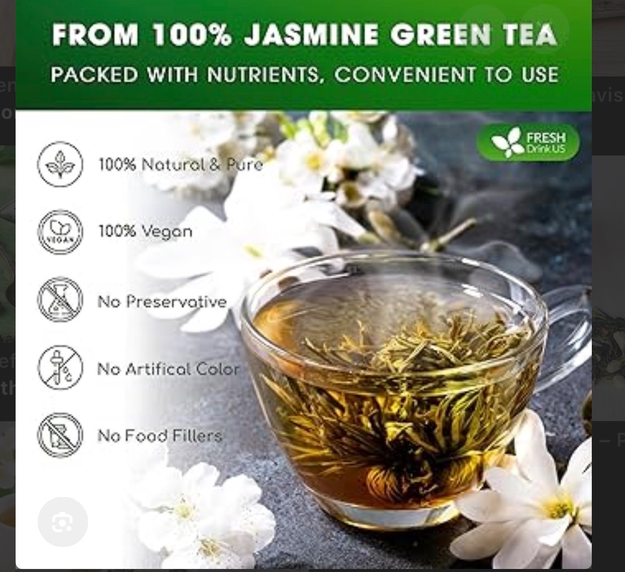 Jasmine Green Tea, 600g (1lb)