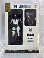 McFarlane DC Multiverse Batman Sketch Edition Gold Label Exclusive Figure 6800