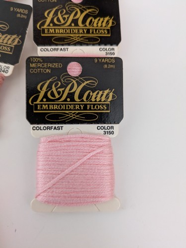 J&P Coats Embroidery Floss Solid Variegated Lot of 53 - Picture 9 of 13