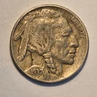 Nicer low mintage 1937 P Buffalo Head Nickel