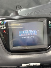 SEGA Game Gear Console with Games and Accessories - Tested and Working