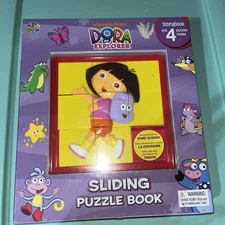 Nickelodeon Dora The Explorer Sliding Puzzle Book BRAND NEW SEALED RARE HTF