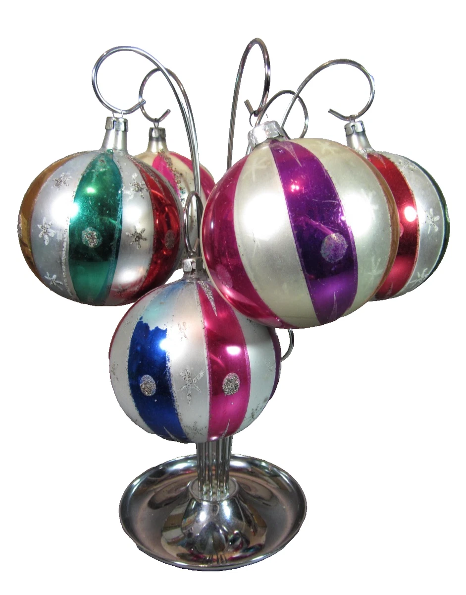 Glass Christmas 1960 Year Manufactured Collectible Holiday