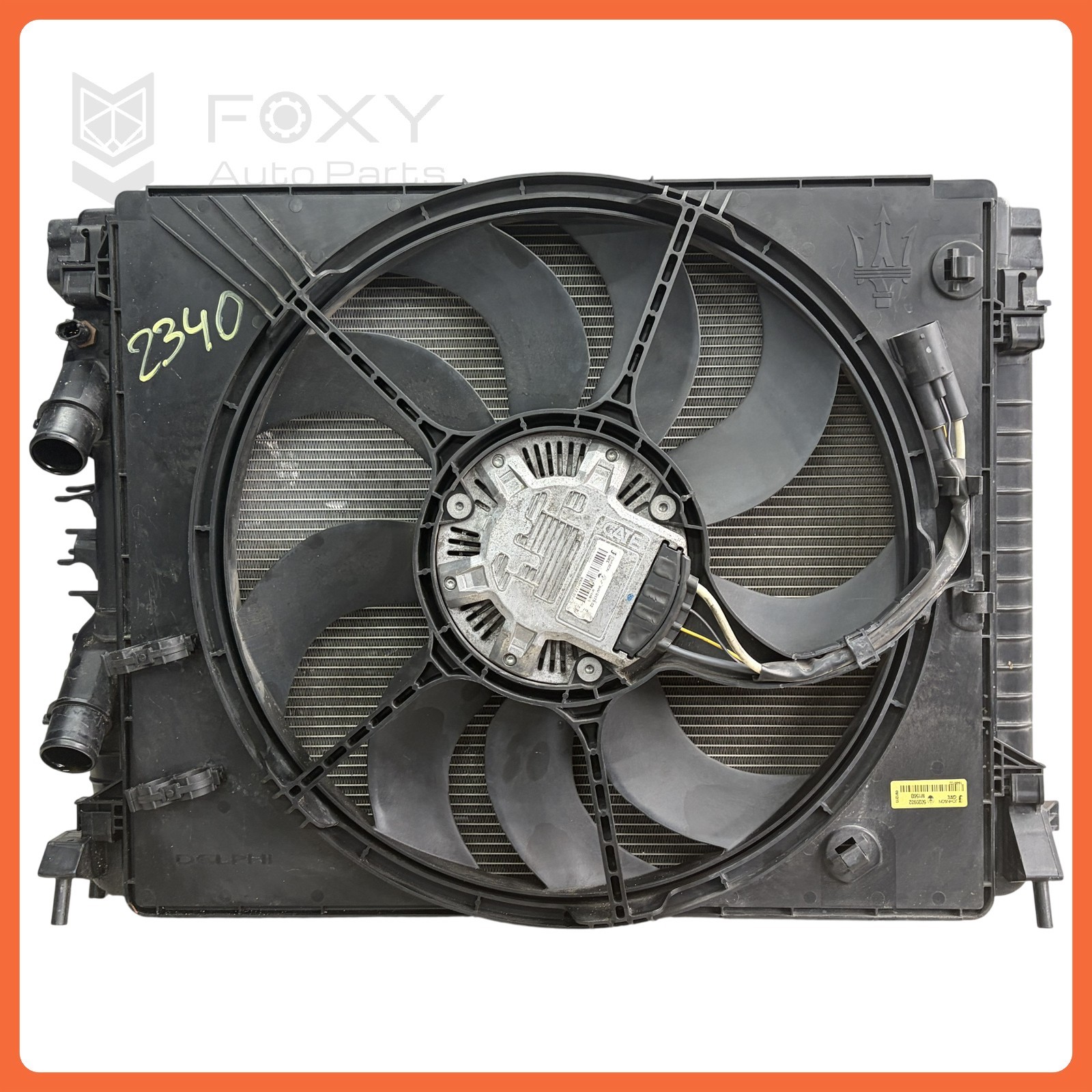 Maserati Ghibli 2014-2020 Cooling fan motor