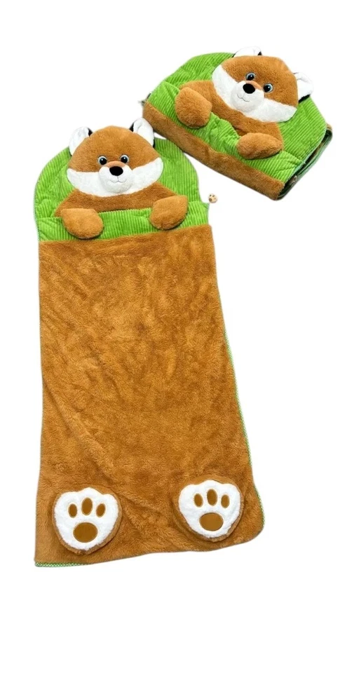 Saco de dormir/almohada humo/hogar libre de mascotas Hugfun Kids Animal Foto 3 de 4