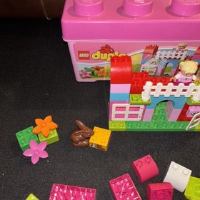 LEGO DUPLO All-in-One Pink Box of Fun (set number 10571)  *Read Description