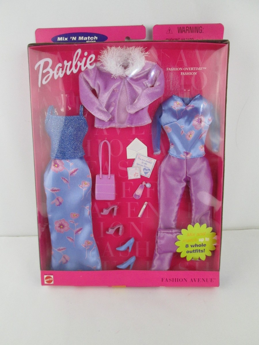 Tenue Barbie Fashion Avenue – Mix 'n Match Turquoise, 2001, NRFB, Neuve