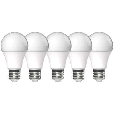LED Birne Leuchtmittel Glühbirne Lampe E27 8,5W warmweiß Opal A60 5er Pack
