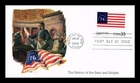 Dr Jim Stamps 33c Bennington Flag First Day Of Issue Cover Fleetwood Cachet