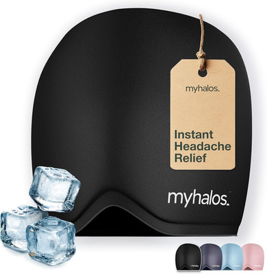 MyHalos  Migraine Relief Cap, 30% Thicker, 2X More Cooling Gel, Stays Colder for