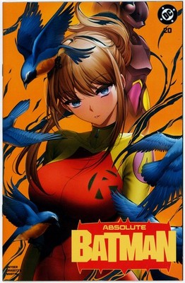 ABSOLUTE BATMAN #20 BK - 2026 - Rachta Lin FOIL Variant cover with NEW ROBIN