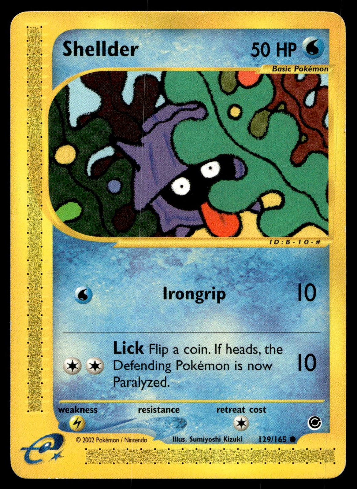 Shellder 129/165 - Pokemon Expedition - HP