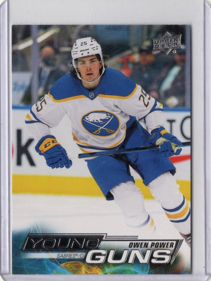 2022-23 Upper Deck Series 1 - Young Guns Owen Power #228 (RC) BUFFALO SABRES