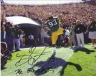 Gilbert Brown Green Bay Packers Autographed 8x10  Photo Gravedigger Inscription